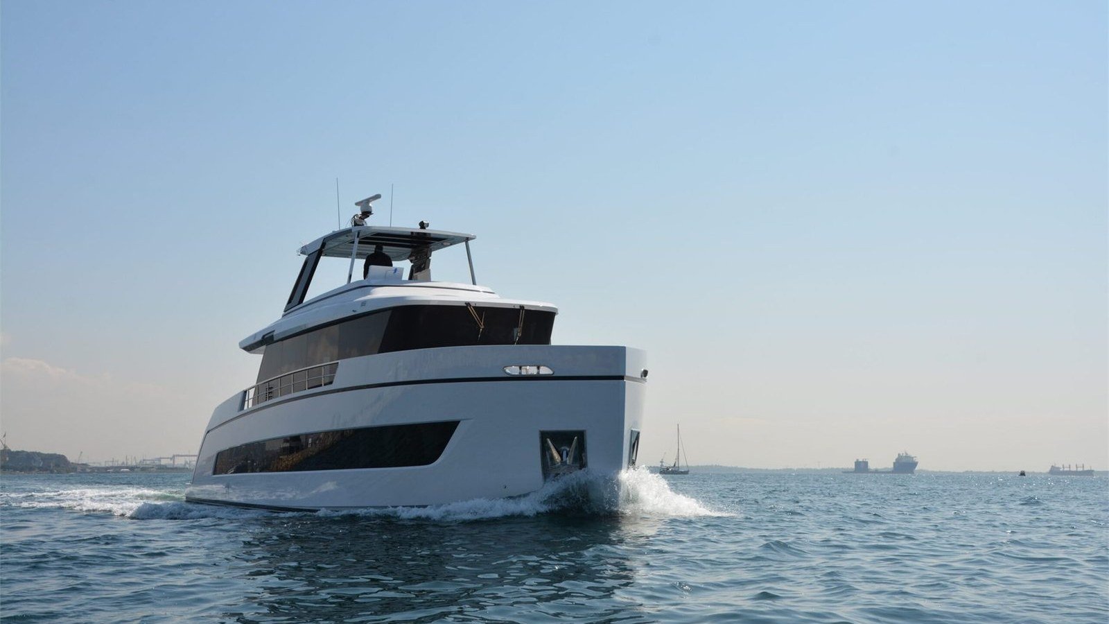 Zima under way after refit