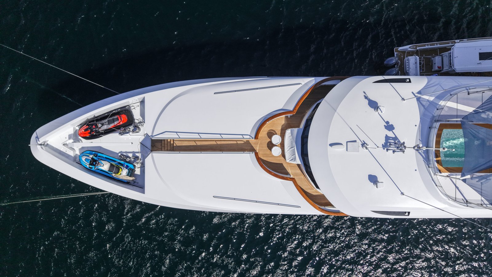 M/Y Mirabella exterior profile after her 2026 refit at Reviva Refit, Mengi Yay Shipyard