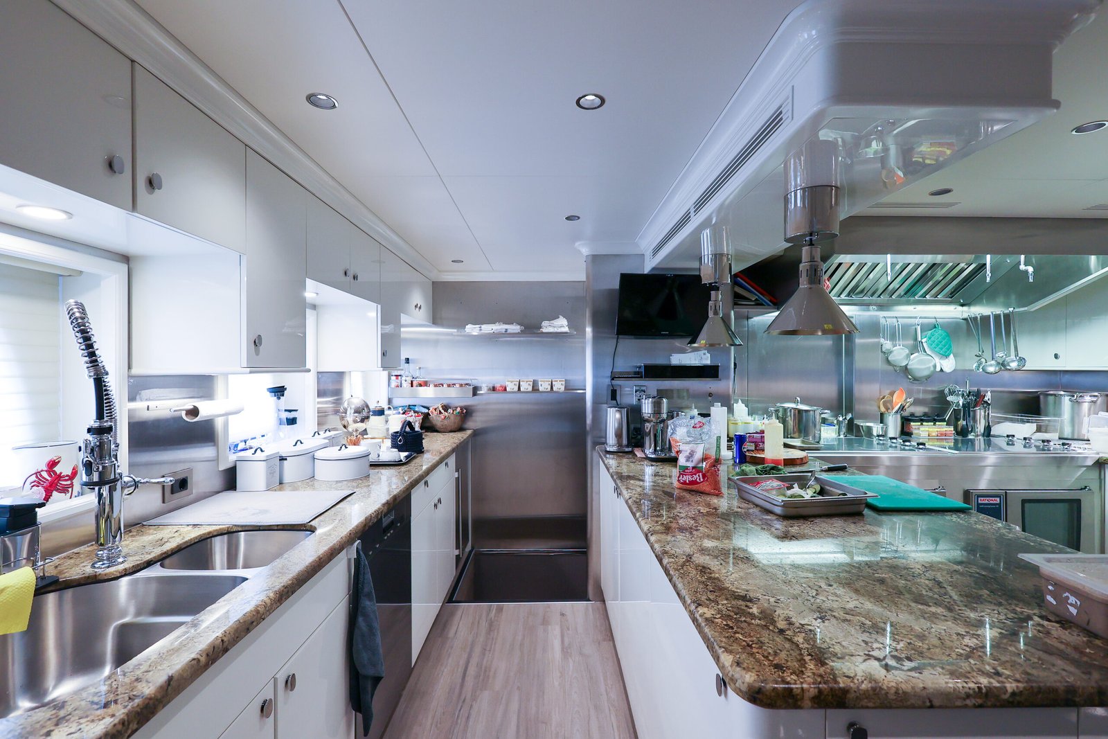 M/Y Mirabella interior after her 2026 refit at Reviva Refit, Mengi Yay Shipyard